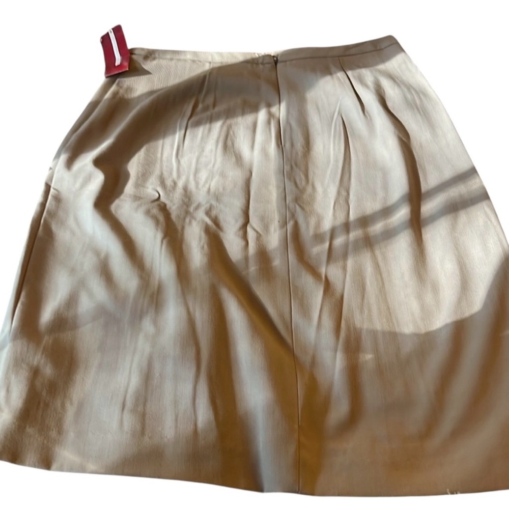 NWT Nine & co “mushroom” color skirt size 4 Women #10188 - Picture 2 of 7